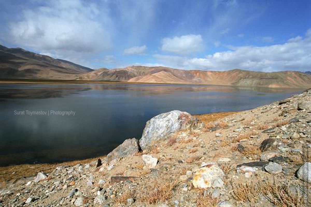 Фотография с озера Яшилькуль, Таджикистан, фототур на Памир.