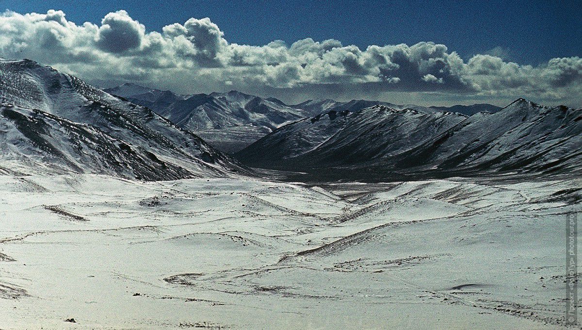 Долина реки Ак-Джилга, ноябрь 1985г.