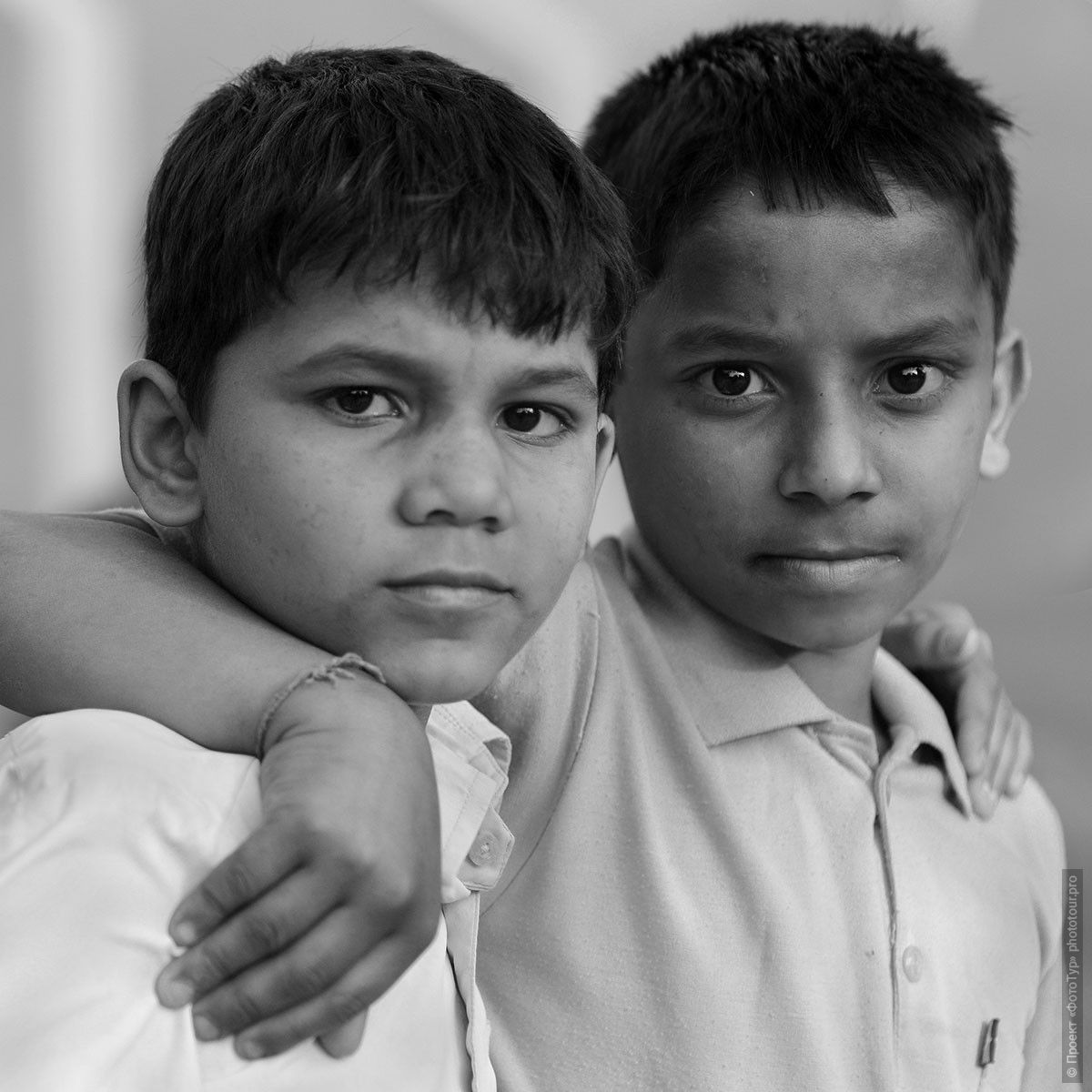 Пацаны, Орчха. Фотография мальчишек из Индии.