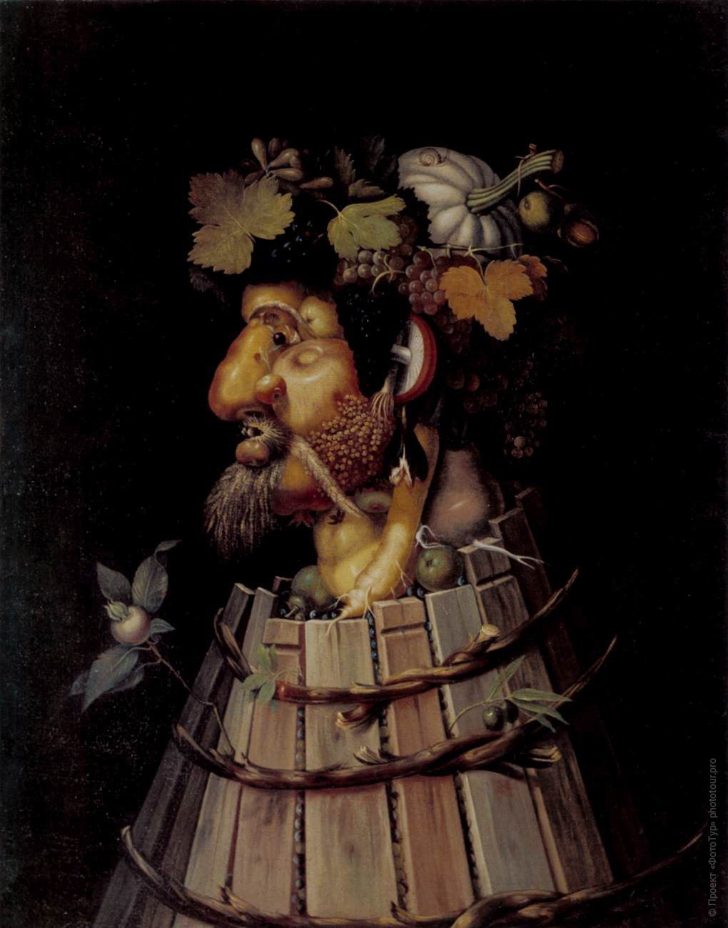 . Autumn, 1572.  . Giuseppe Arcimboldo.