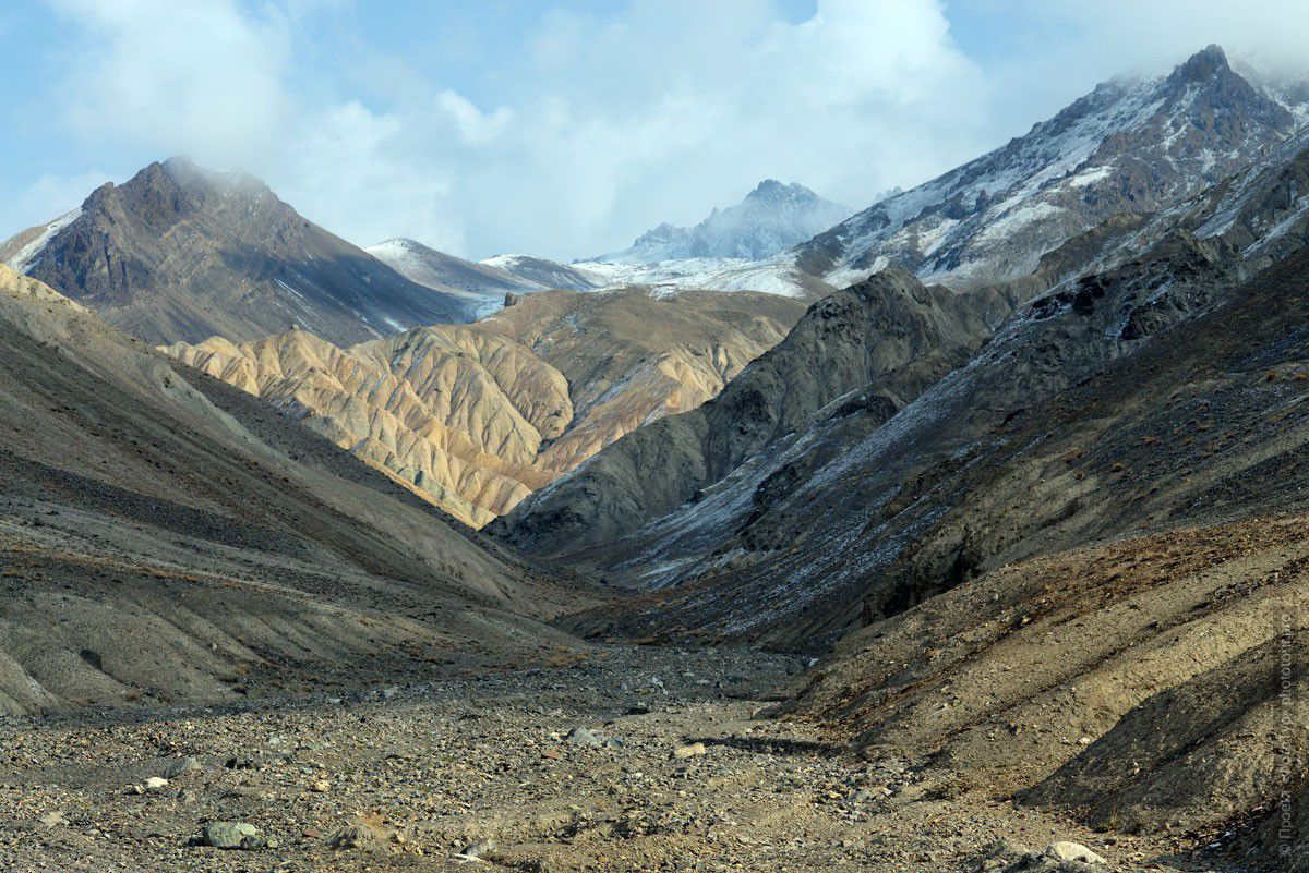Фотография гор долины Ламаюру, Ладакх. Тур по Ладакху.