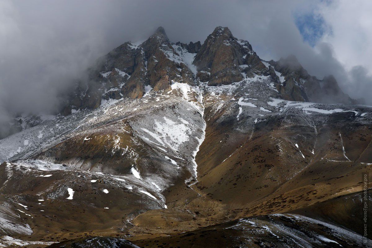 Фотография пейзаж Вершины долины Ламаюру, Ладакх. Фототур по Северной Индии.