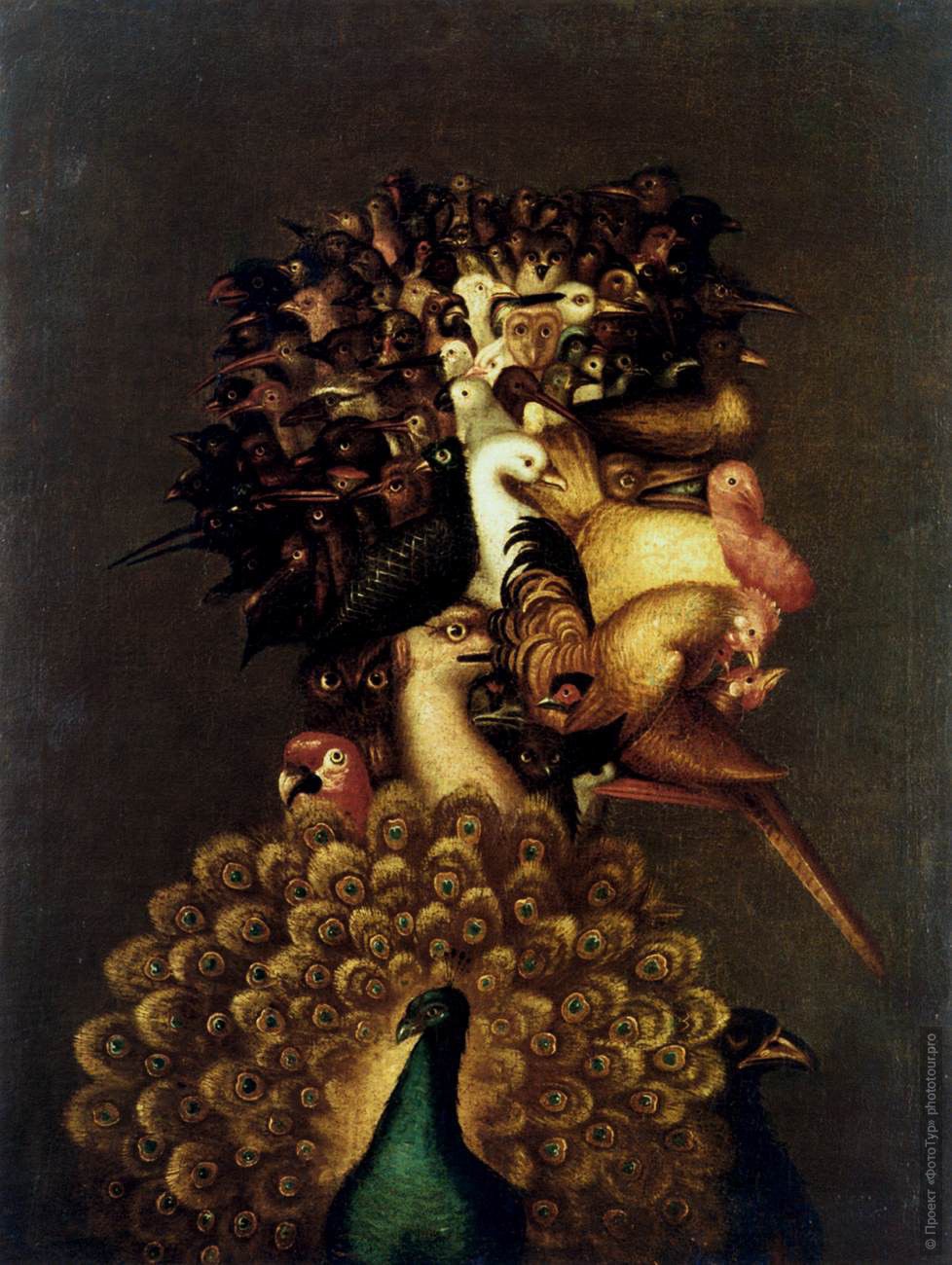 . Air, 1566.  . Giuseppe Arcimboldo.