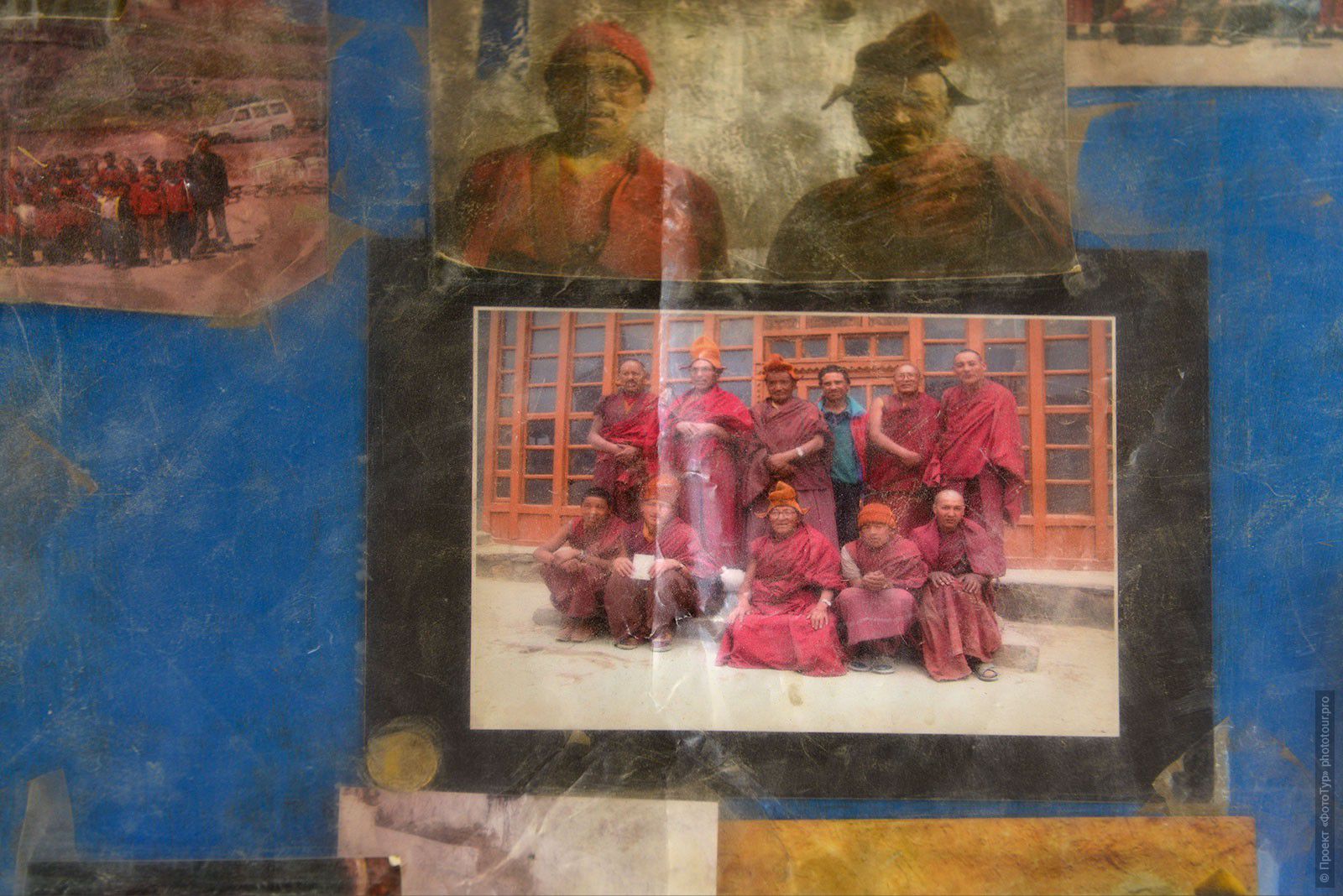 Фотография Старые снимки, монастырь Рангдум, Занскар, Северная Индия.