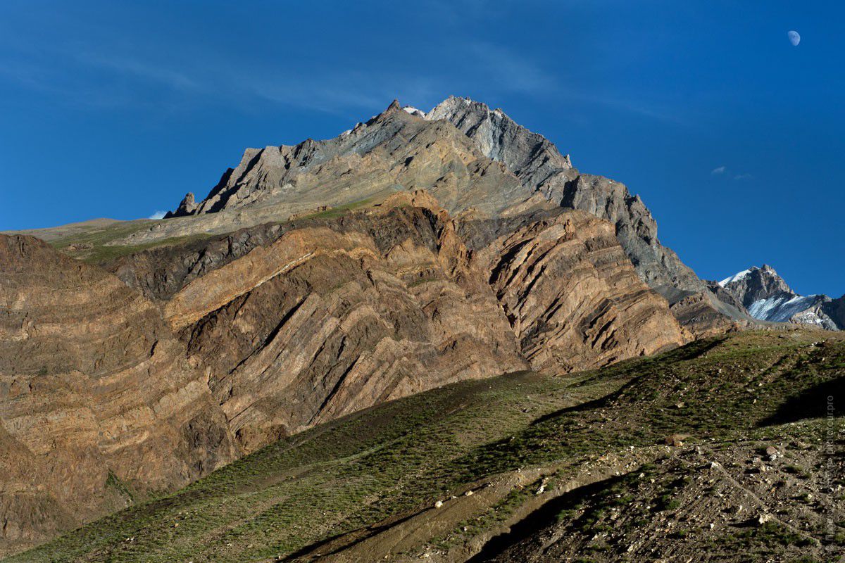 Скалы Долины Спити. Фототур в Долину Спити из Леха,  Малый Тибет, Индия.