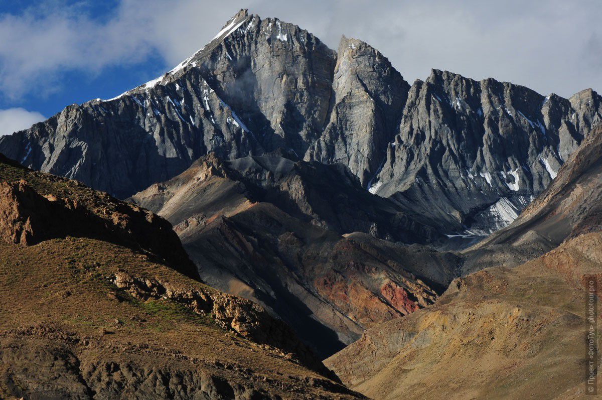 Каменные пики Долины Спити. Фототур в Долину Спити из Леха,  Малый Тибет, Индия.