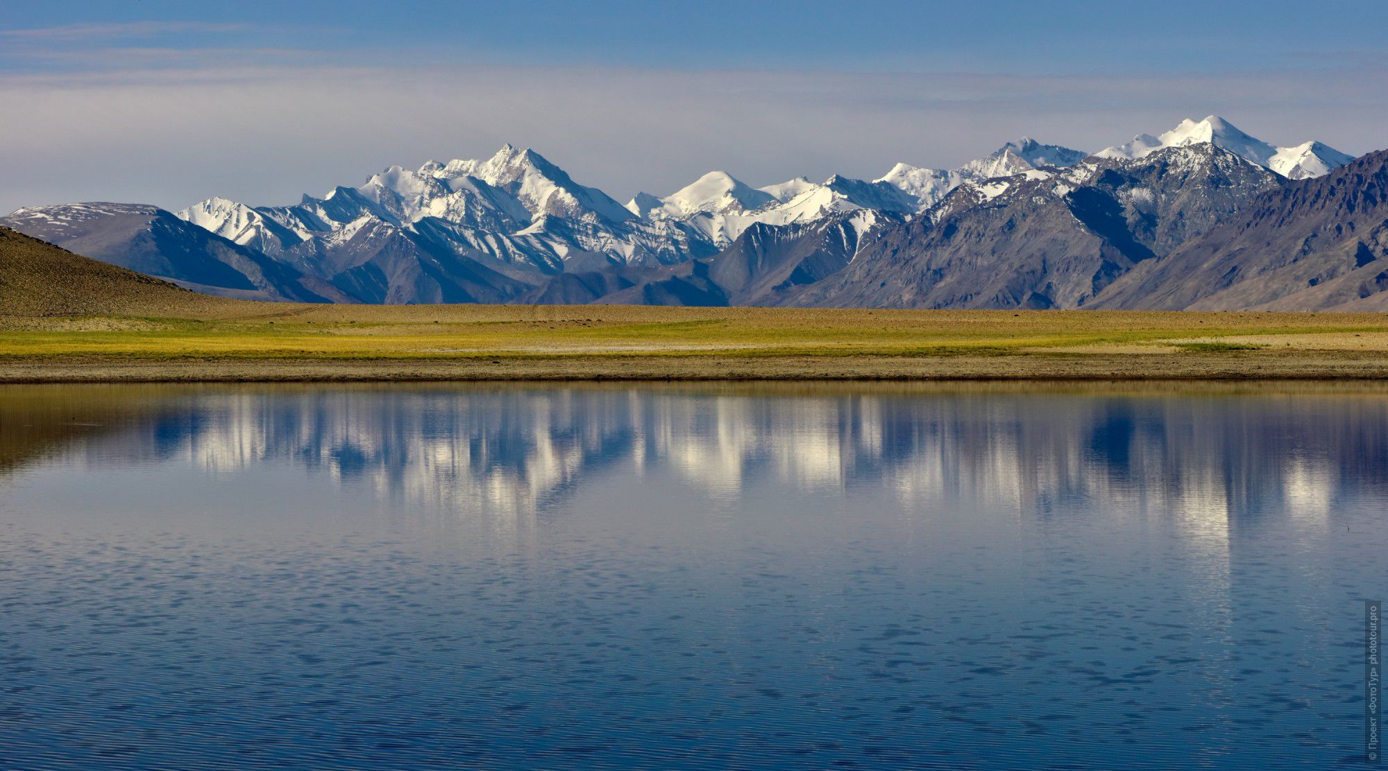 Фотография Горная оправа Цо Морири. Фототур по высокогорным озерам Тибета, Ладакх.