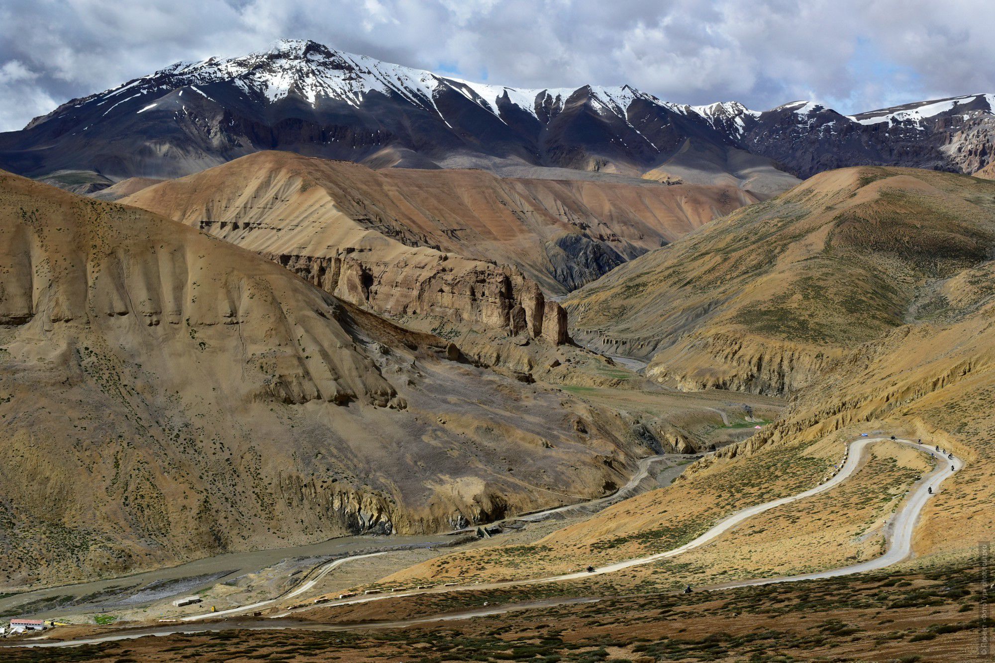 Фото Западная часть Большого Каньона, Лех-Манальское Шоссе, ТрансГималаи. Фототуры в Ладакх, Северная Индия.