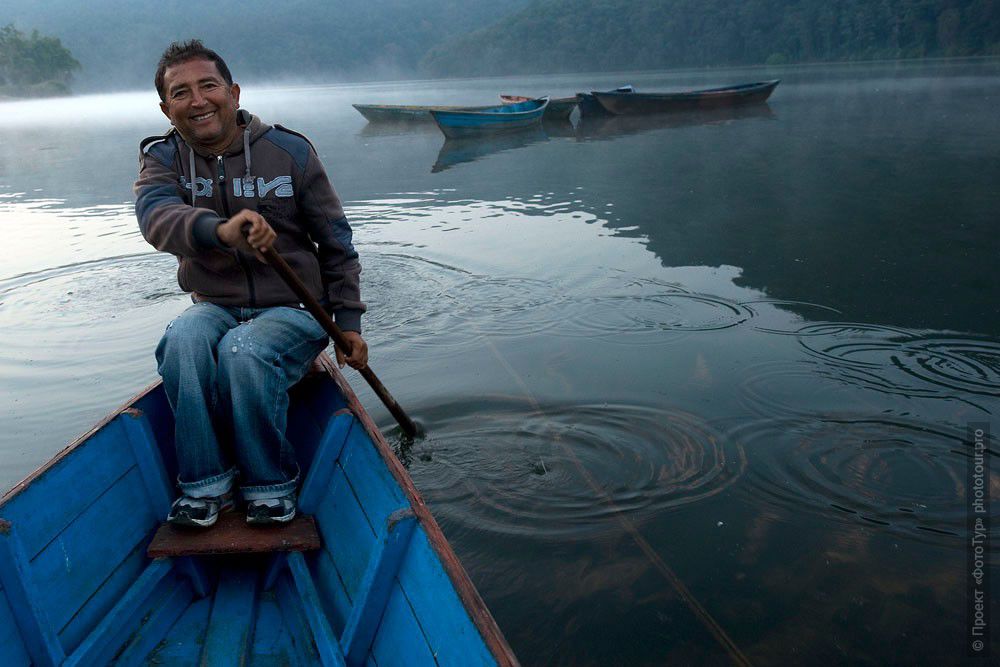 Фототур в Непал, феврать 2010г. Бину. Озеро Фева.