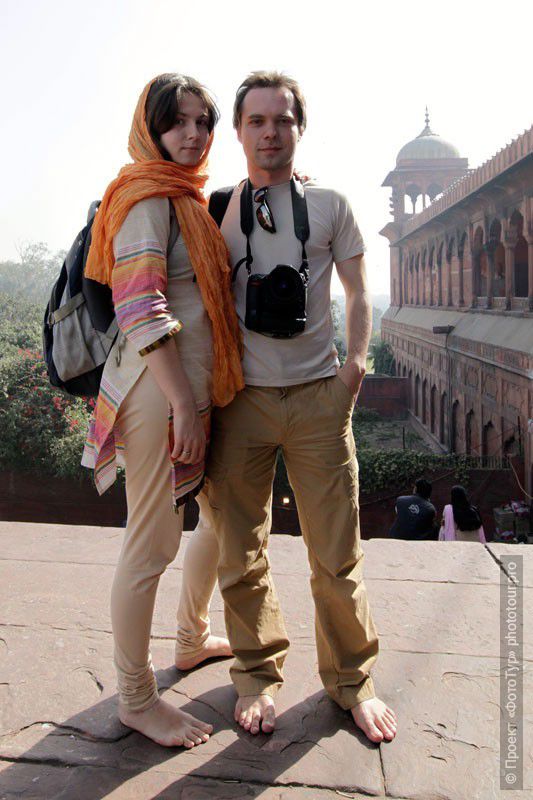 Фотография экскурсии по Дели в Красный форт. Индия.
