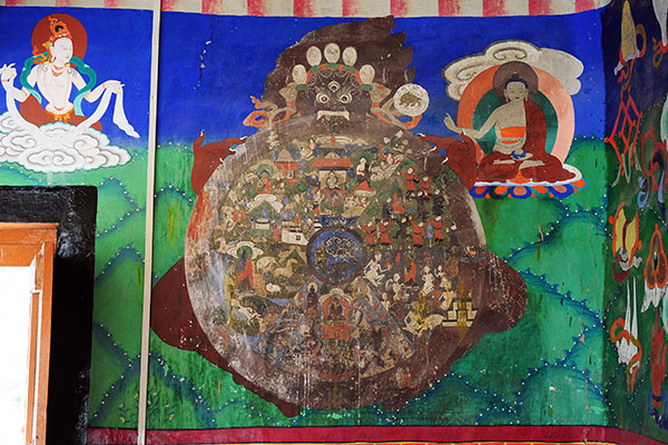 Ридзонг Гомпа или монастырь Ридзонг, Ладакх.