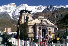 Кедарнатх, штат Уттаранчал Прадеш, Гималаи, Индия.