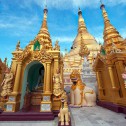 Янгон (Рангун) - столица Бирмы (Мьянмы). Храмовый комплекс Шведагон.