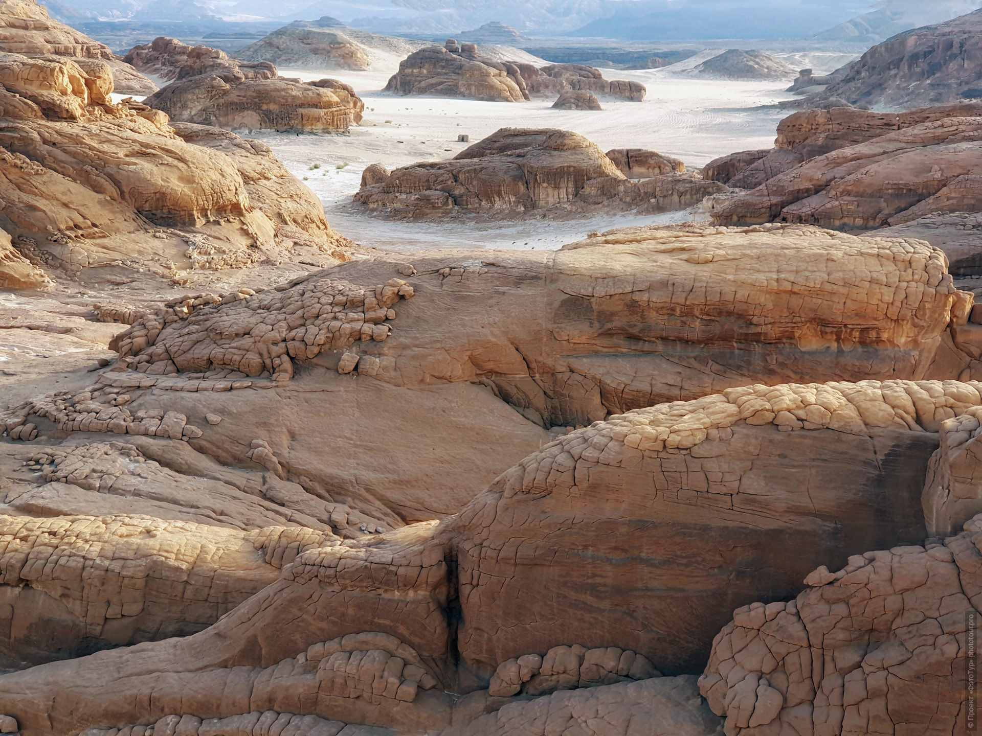Верховья Белого Каньона. Пустыня Синая, Синайский полуостров, Египет.