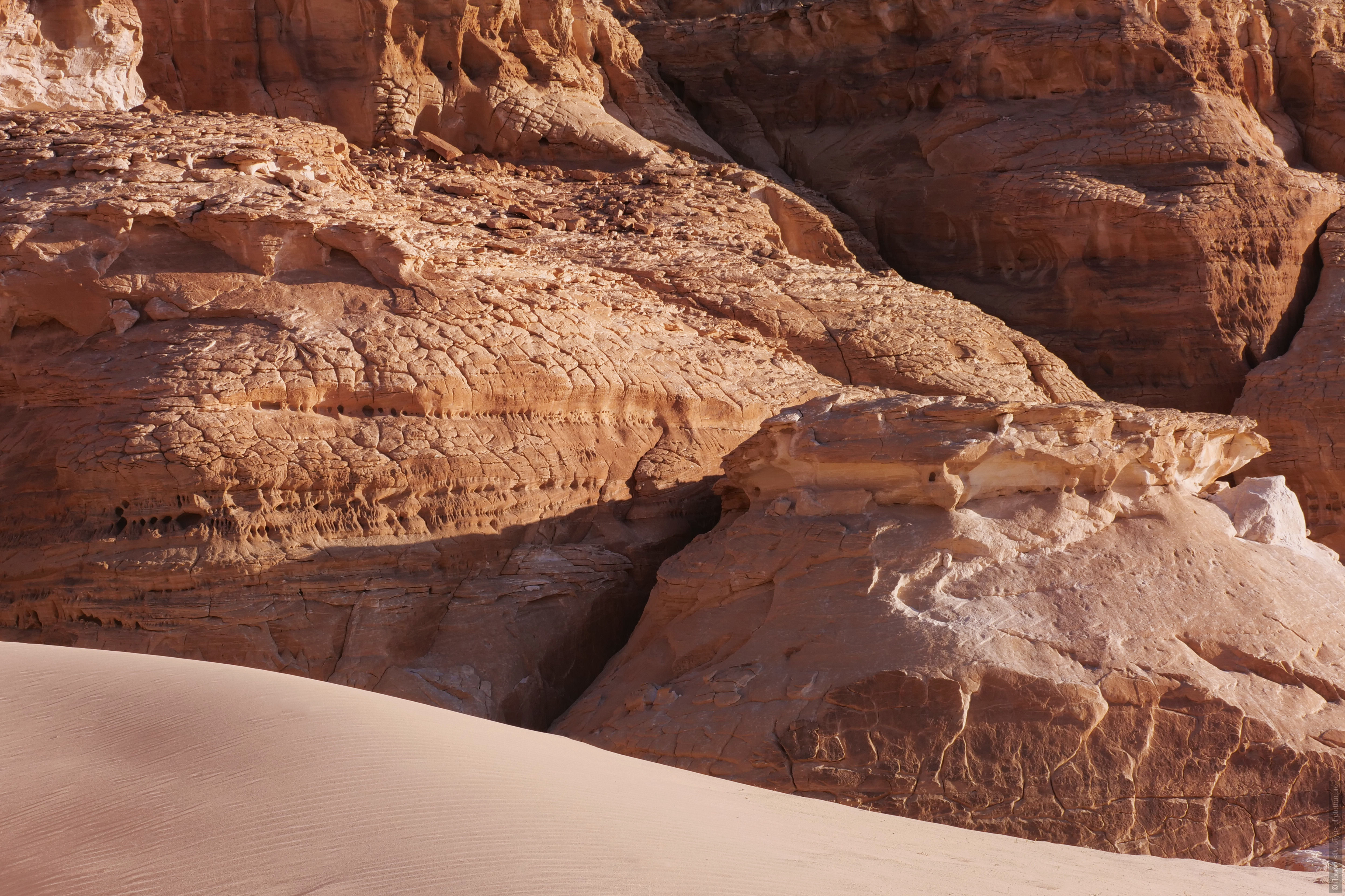 Сеть тупиковых каньонов, экскурсия из Дахаба, Синай, Египет.