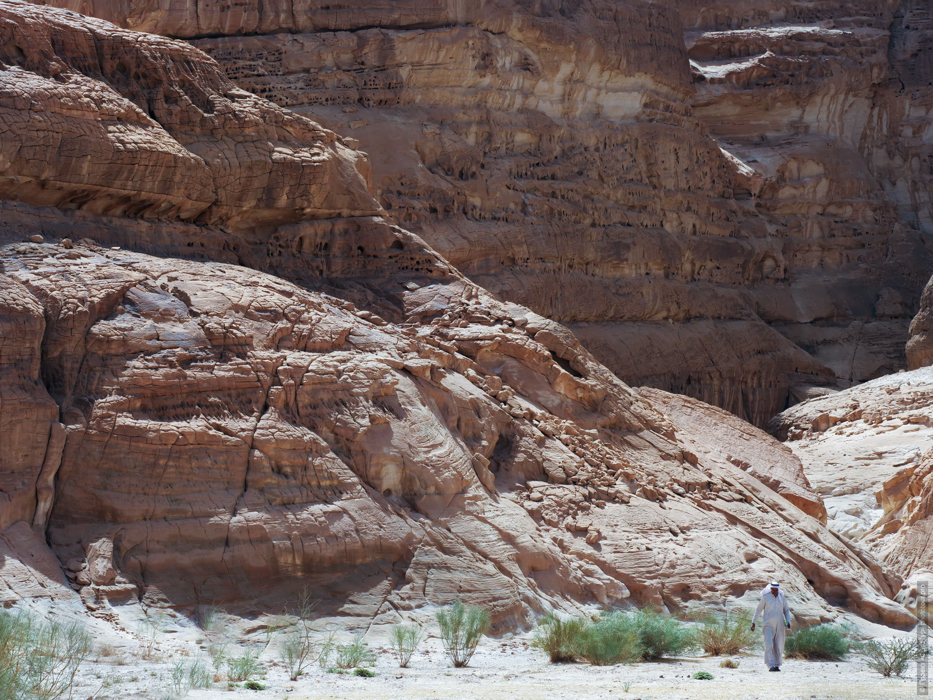 Закрытый каньон, экскурсия из Дахаба, Синай, Египет.