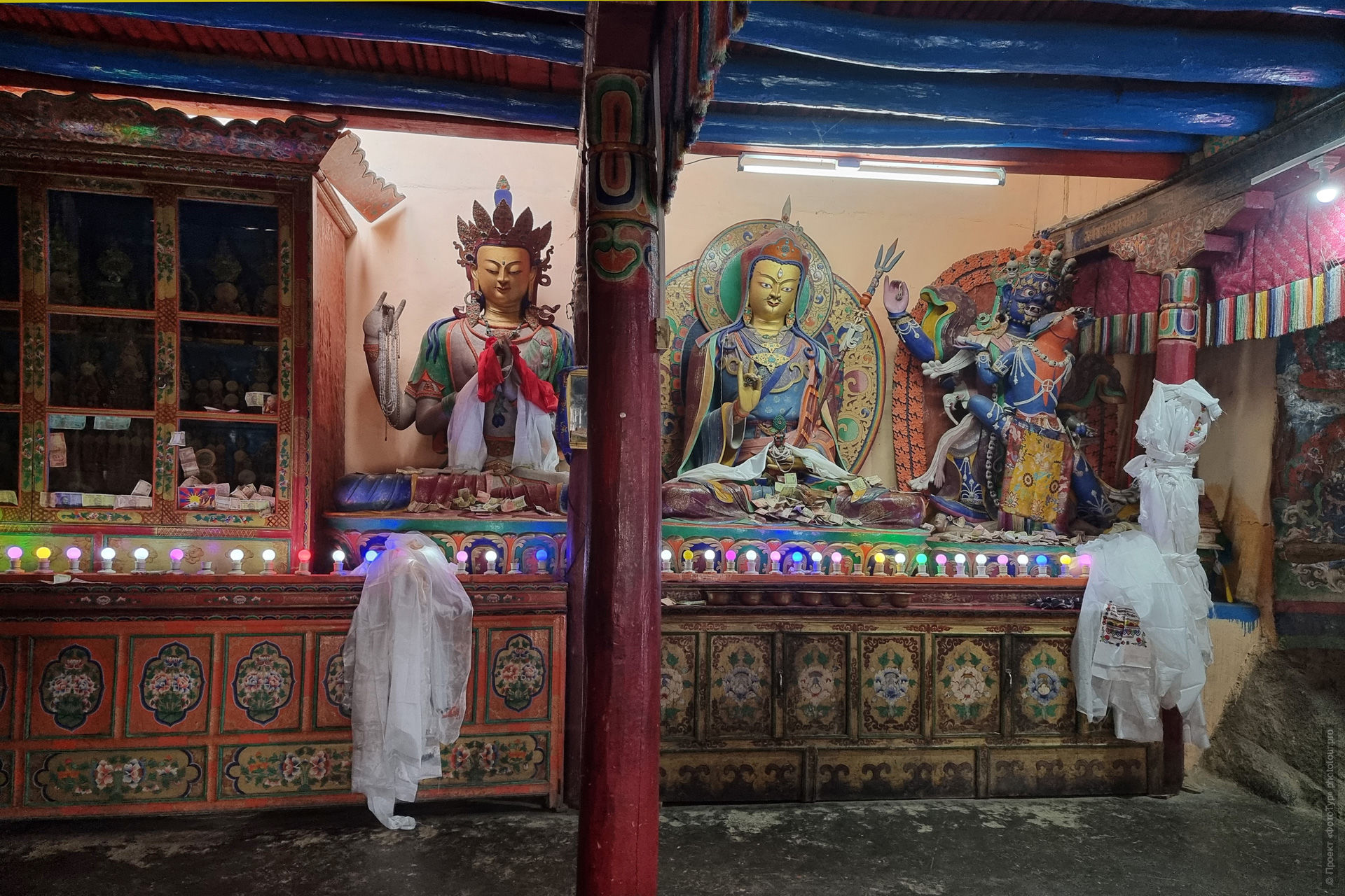 Дукханг буддийского монастыря Туктук (Дакток) Гонпа, Ладакх, Северная Индия.