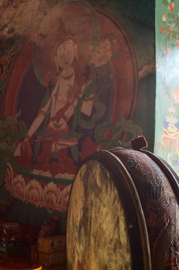 Буддийский монастырь Чимре, Ладакх, штат Джамму и Кашмир, Северная Индия.