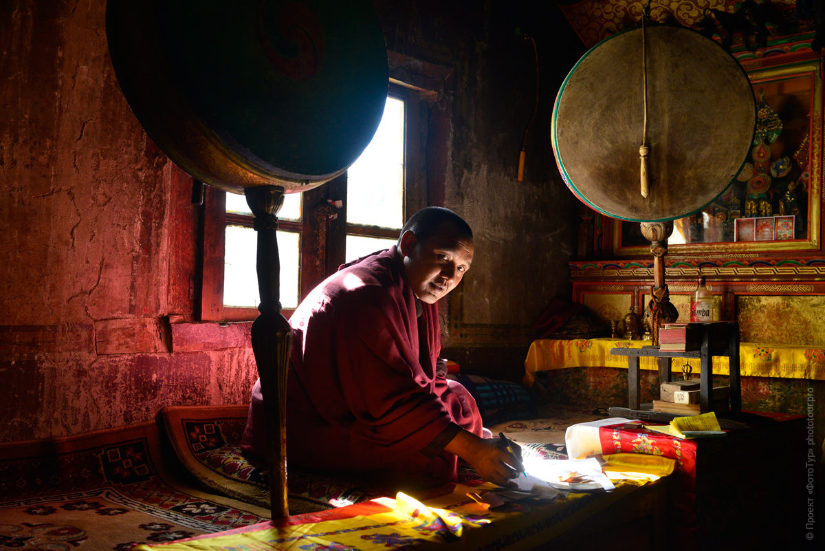 Lamayuru gompa Buddhist monastery. Tour Legends of Tibet: Ladakh, Lamayuru, Da Khan and Nubra, 19.09. - 28.09.2019 G.