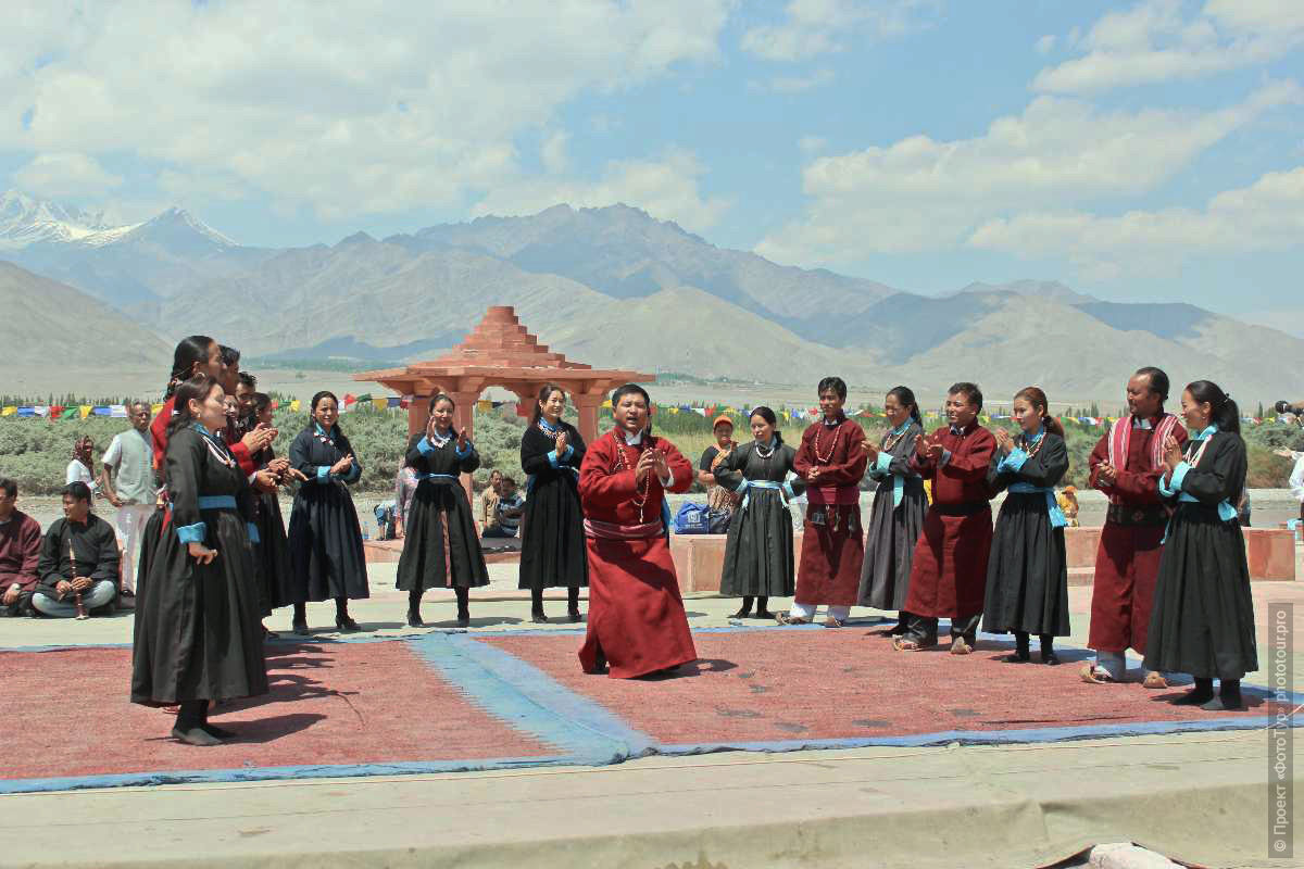 Sindhu darshan festival in ladakh. 
