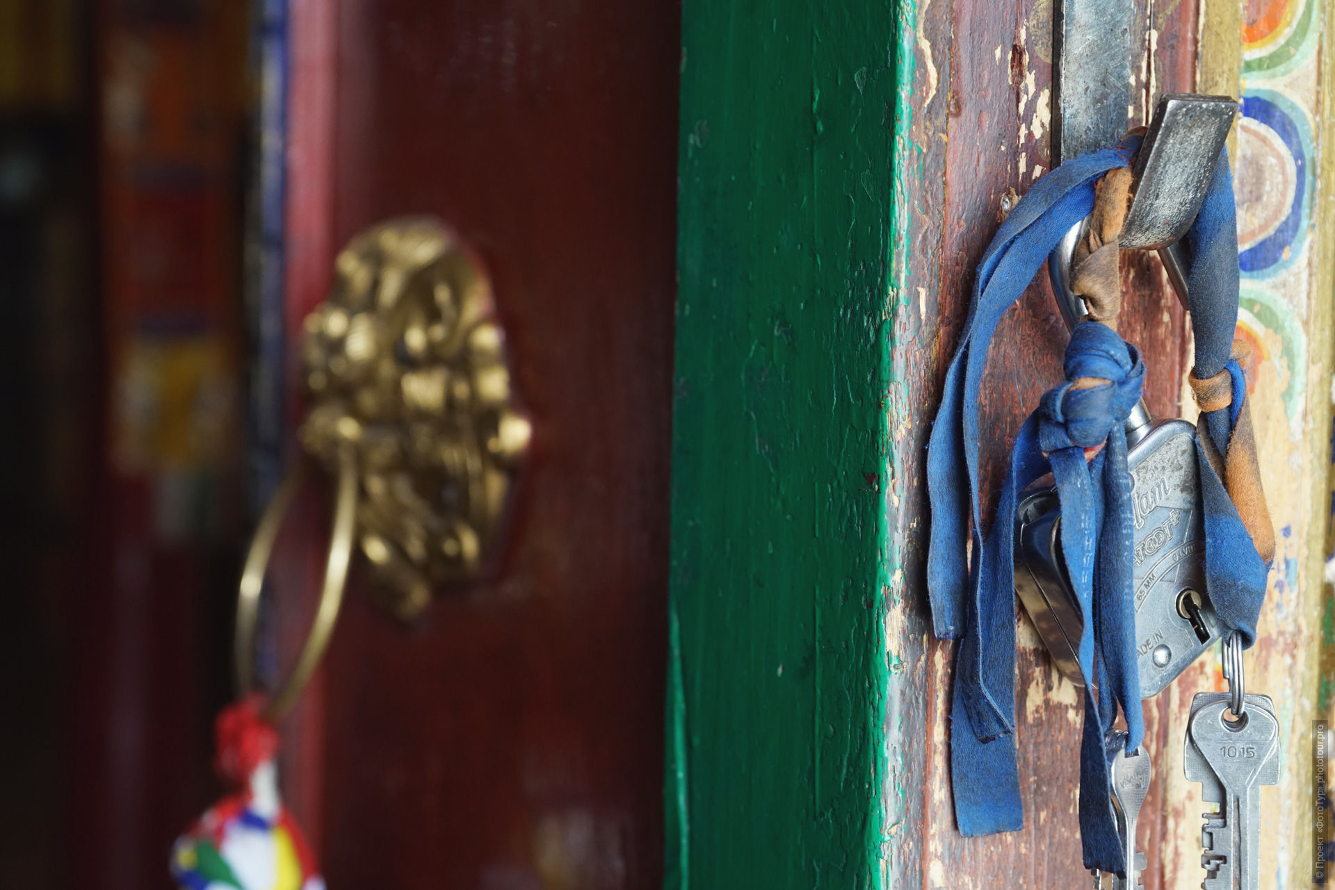 Ключи от древнего друкханга Ликир Гонпы, Ладакх, Гималаи, Северная Индия.