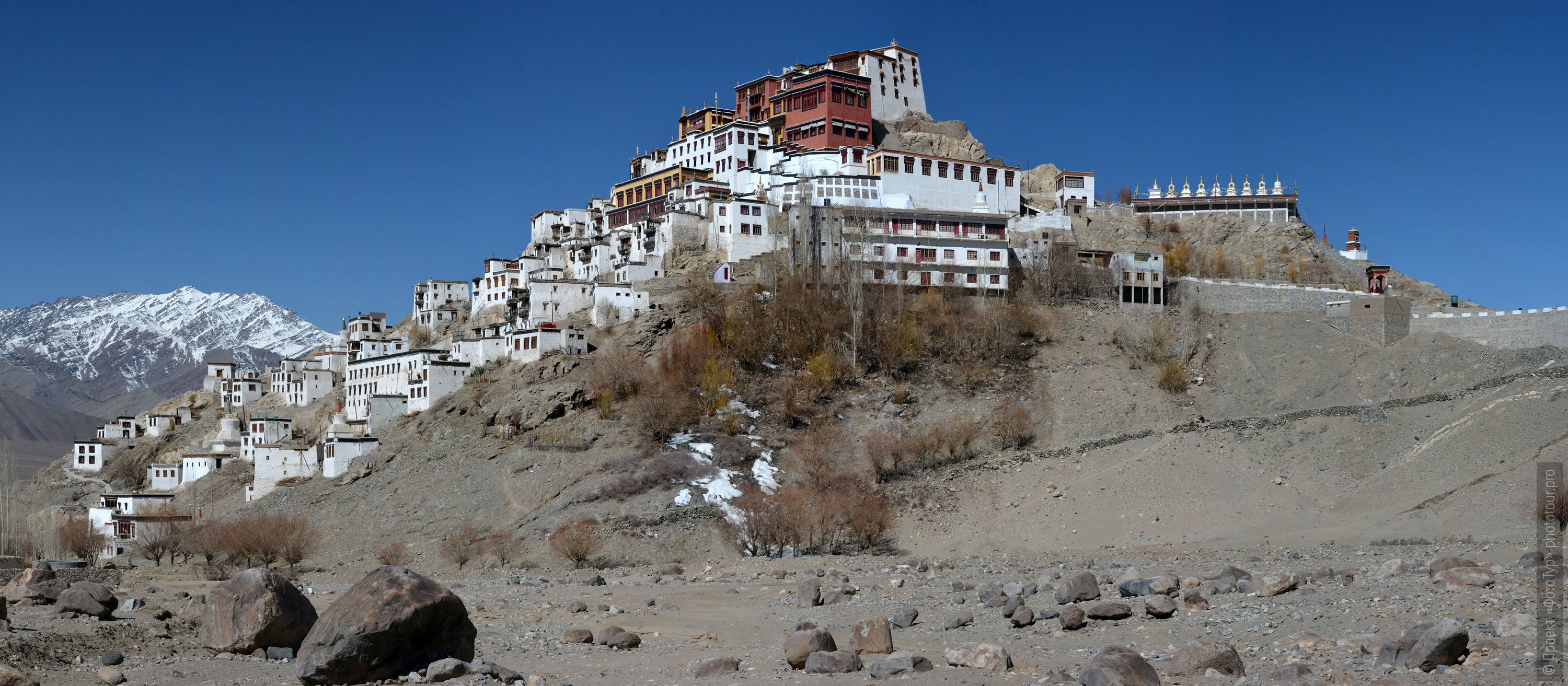 Буддийский монастырь Тиксей Гонпа, тур в Ладакх, 2014г.