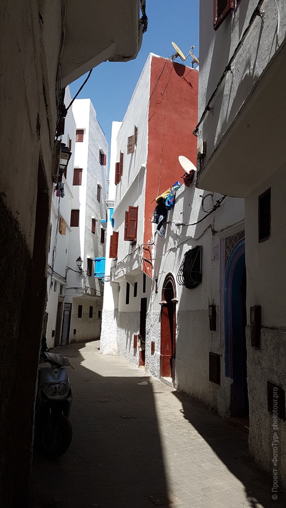 Закоулки Старой Медины Касабланки, фототур в Марокко.
