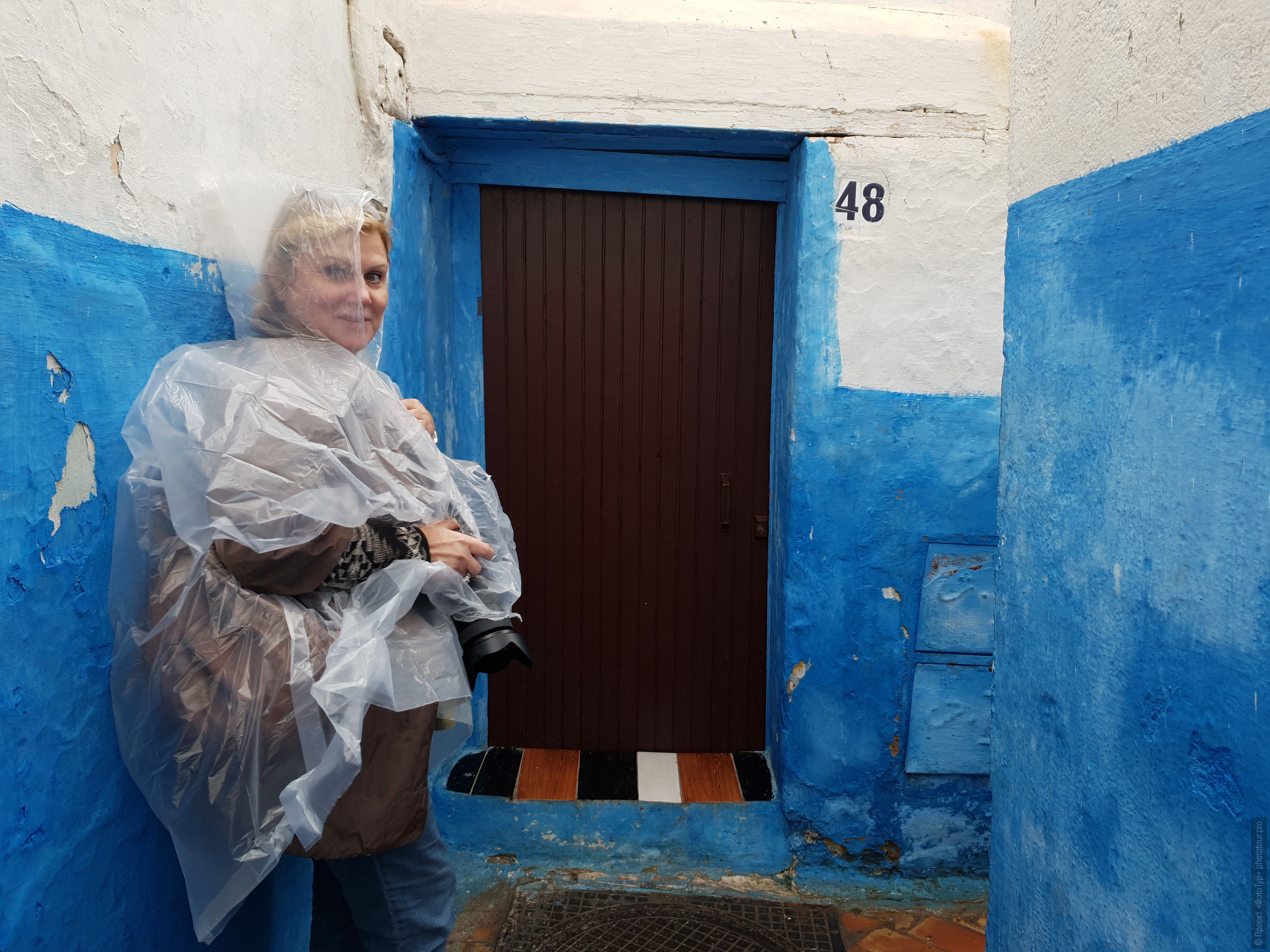 Дождь в Шефшауэне. Фототур по Марокко, октябрь 2018 года.