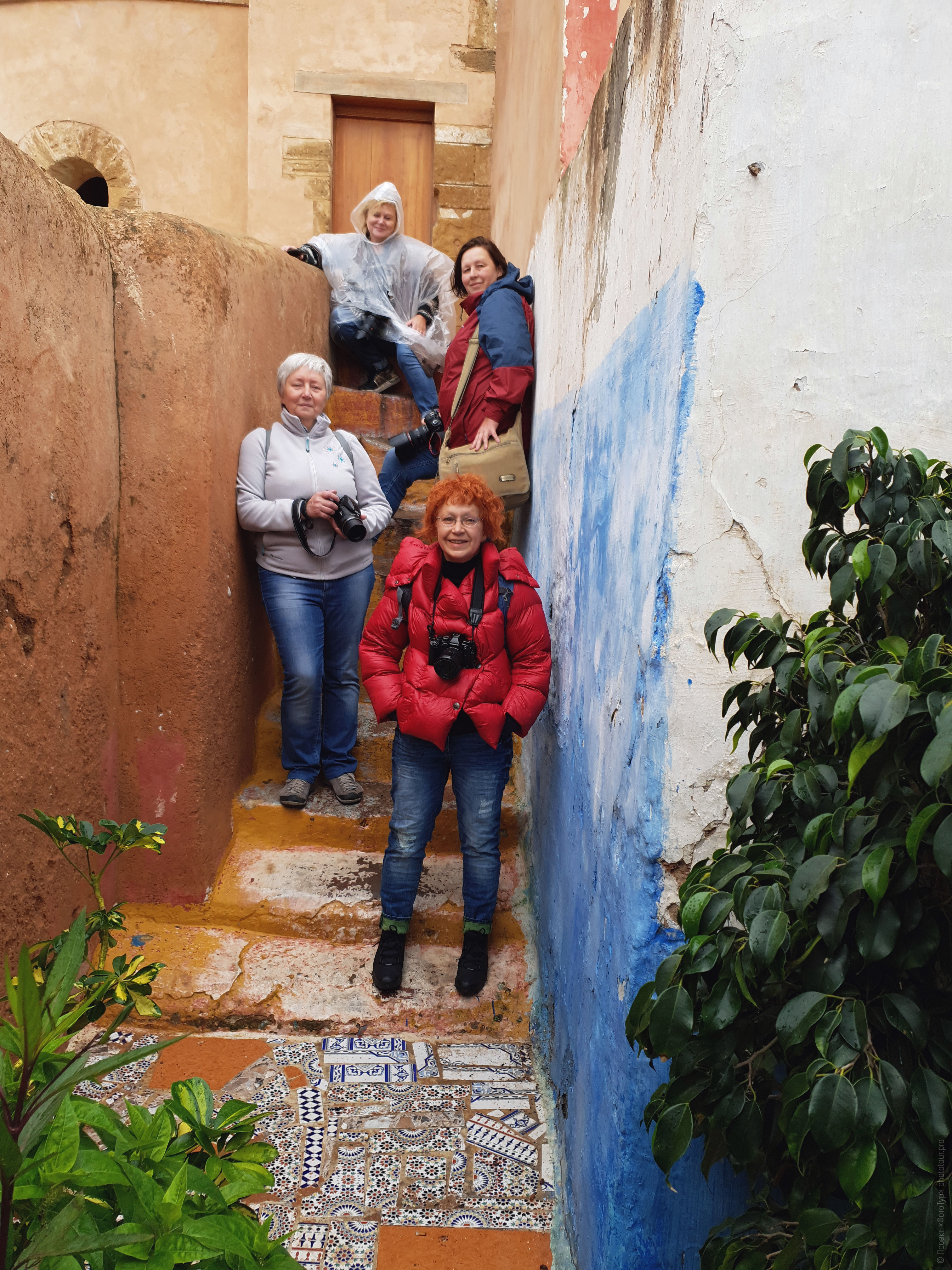 Наша первая лестница, фототур по Марокко, октябрь 2018 года.