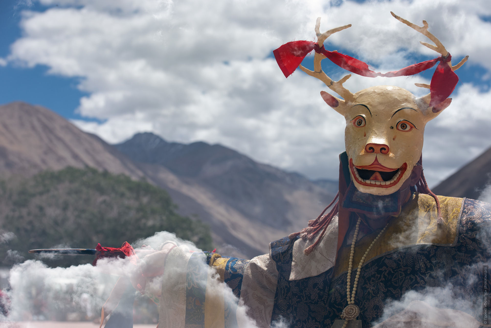 Buddhist Mystery Sashikul Gustor. Photo tour / tour Tibet of Lake-1: Pangong, Tso Moriri, Tso Kar, Tso Chiagar, Dance of Tsam on Lake Pangong, 08.07.-17.07.2022.
