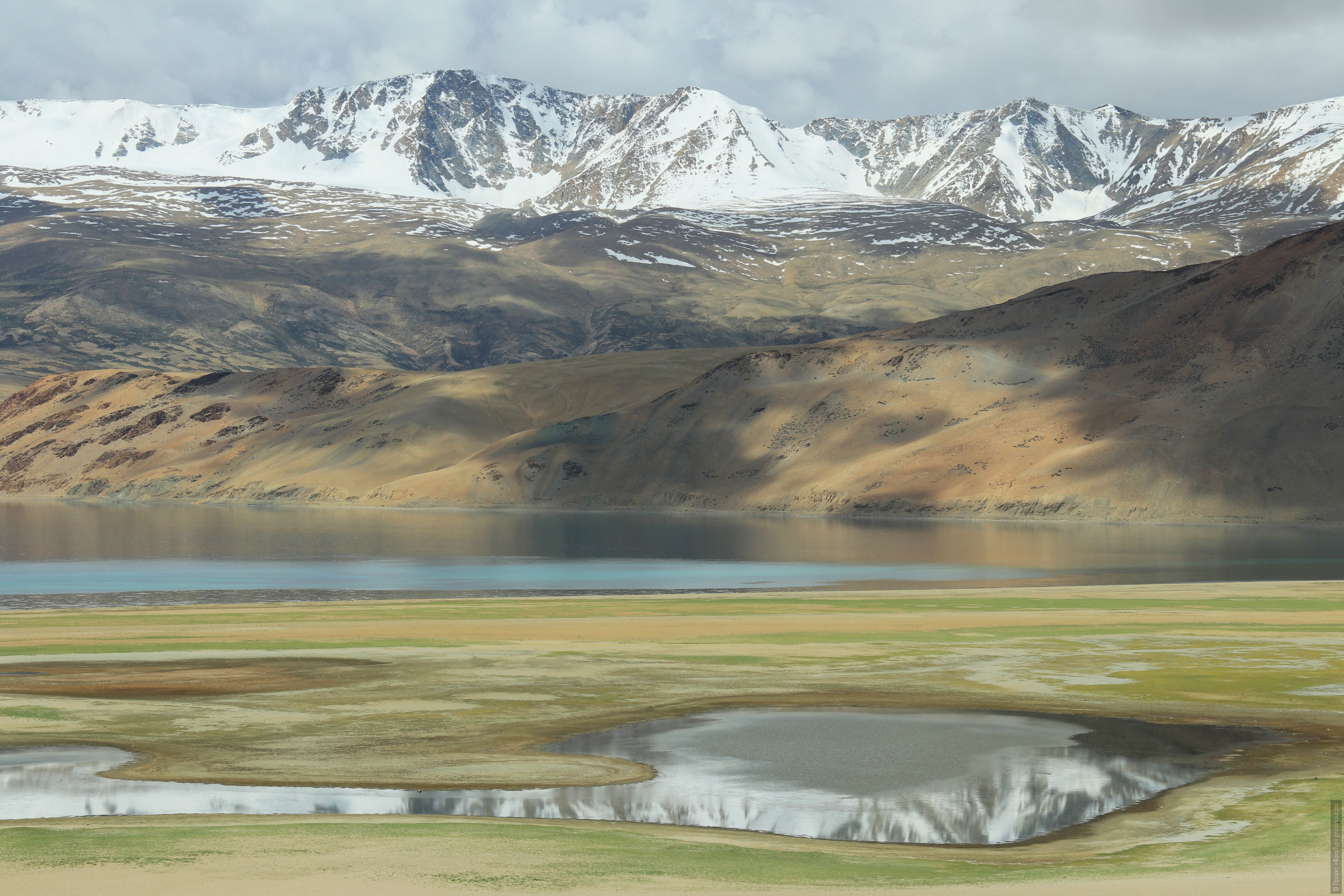 Озеро Тсо Морири, Карзок, Ладакх. Фототур по Ладакху Тибет Озерный-1, июль 2019 года.