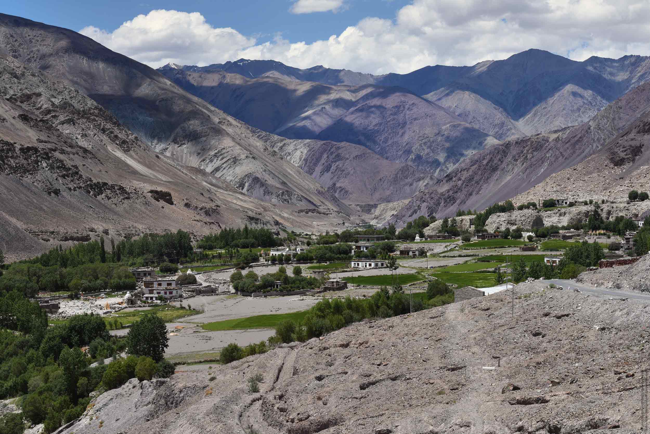 The road to Tso Moriri Lake, Ladakh women’s tour, August 31 - September 14, 2019.