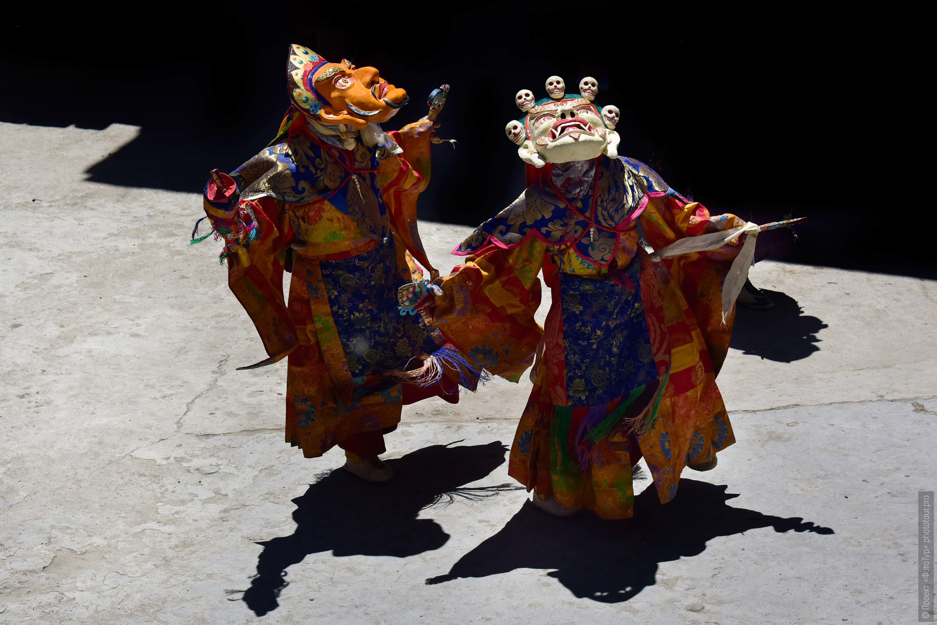 Танец Цам, буддийская мистерия Карша Густор, Падум, фототур по Занскару.