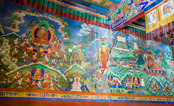 Жизнеописание Будды Шакьямуни в монастыре Ризонг. Паломнический тур по Ладакху.