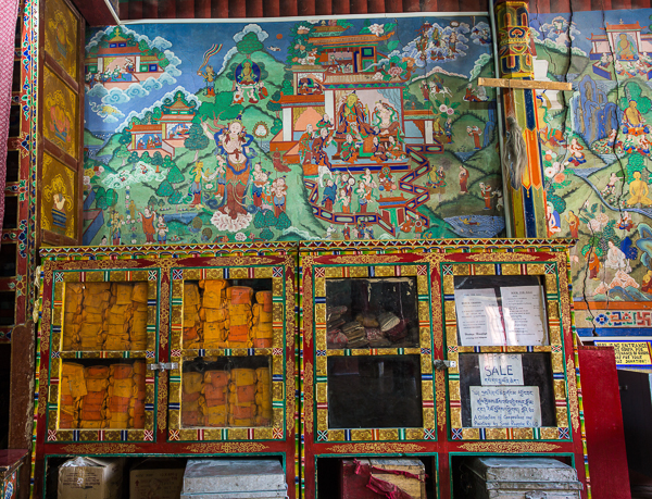 Фрески буддийского монастыря Ридзонг, ладакх. Туры в Тибет с русскоязычными гидами.