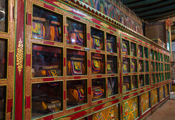 Тибетская библиотека в монастыре Ридзонг, Ладакх. Туры в Тибет.