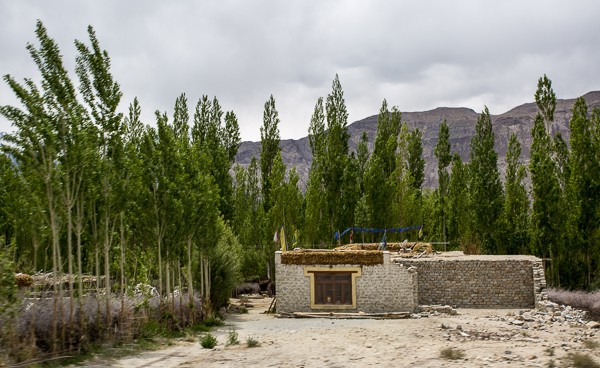 Дом ладакхского крестьянина в долине Нубра, Ладакх. Фототур в Нубра.