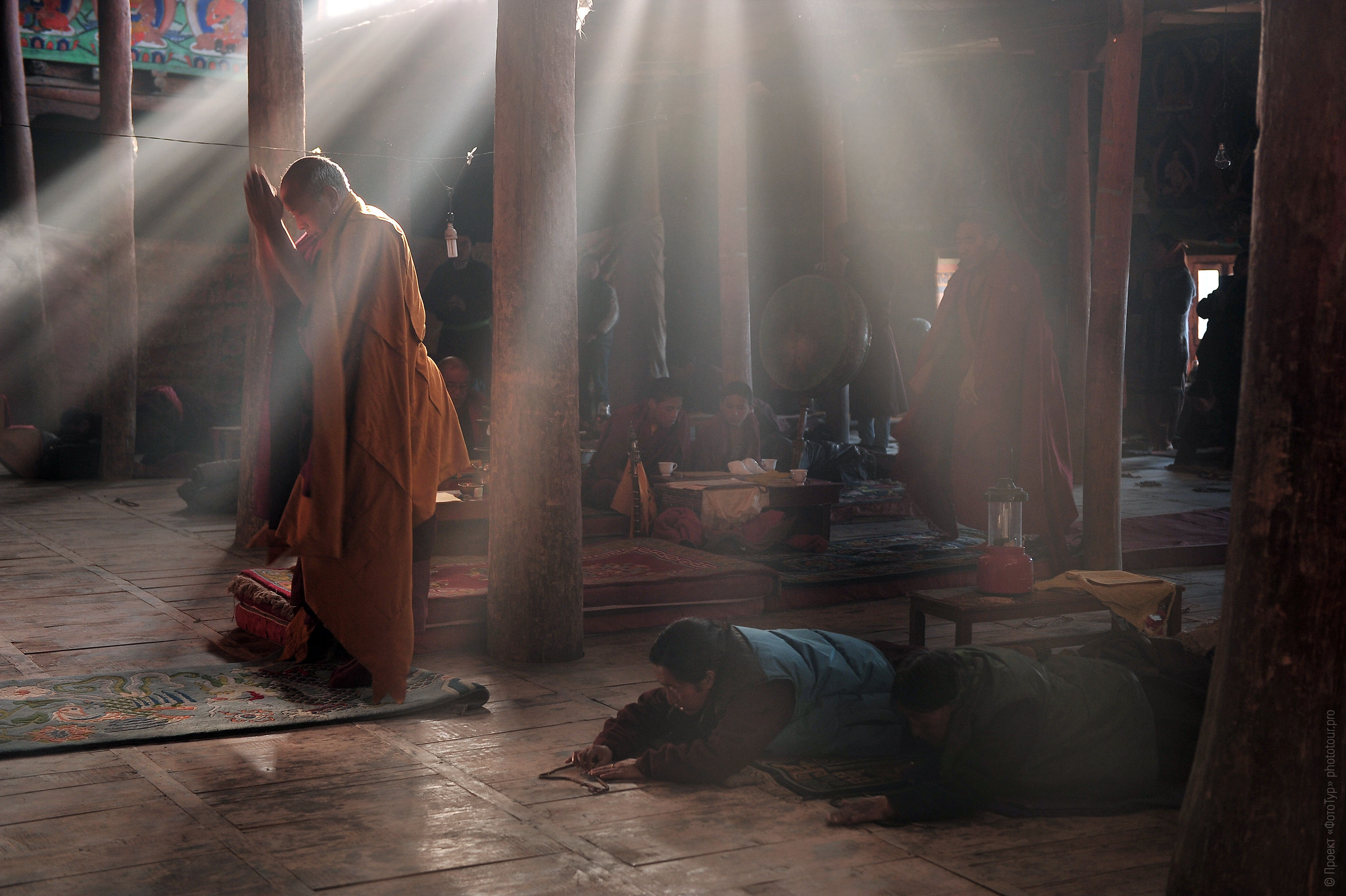 Буддийский монастырь Тиксей Гонпа. Йога-тур по Ладакху, Гималаи с Мариной Плехановой, 12 - 23 августа 2023 года.