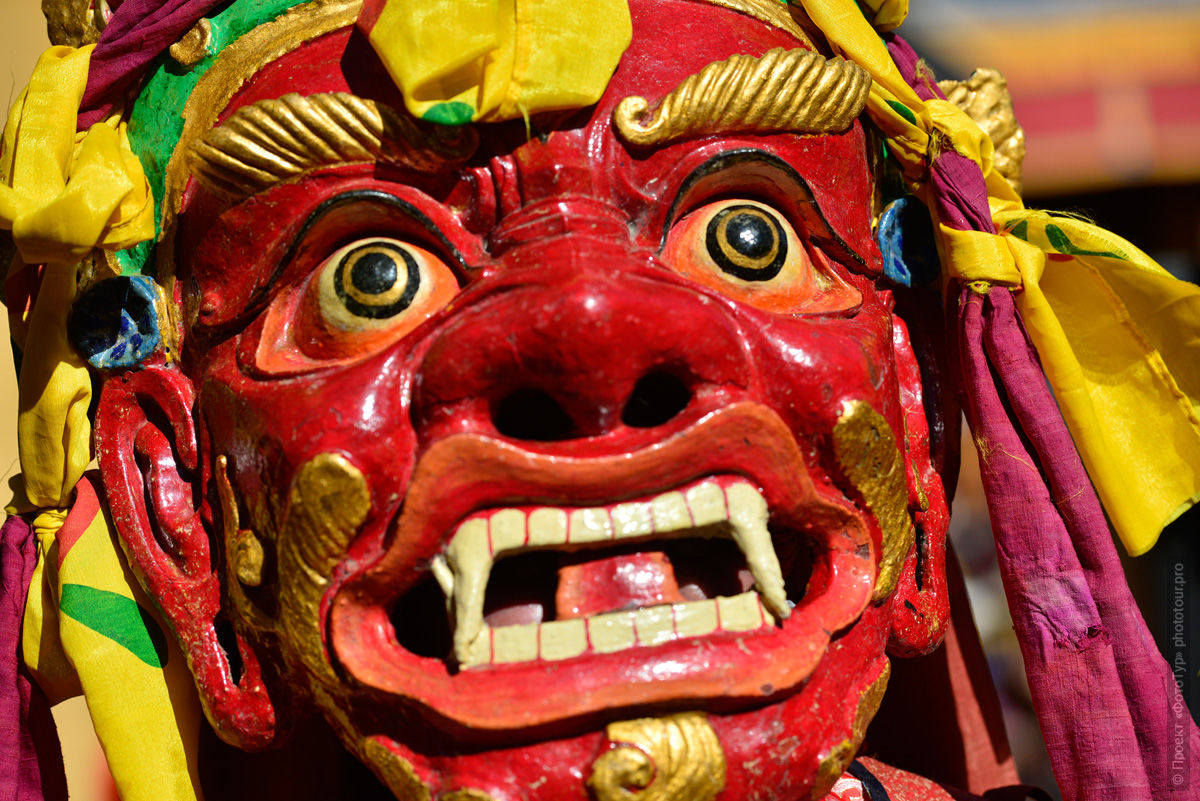 Буддийский фестиваль Тиксей Густор, монастырь Тиксей, Ладакх. Фототур в Ладакх, ноябрь 2014 года.
