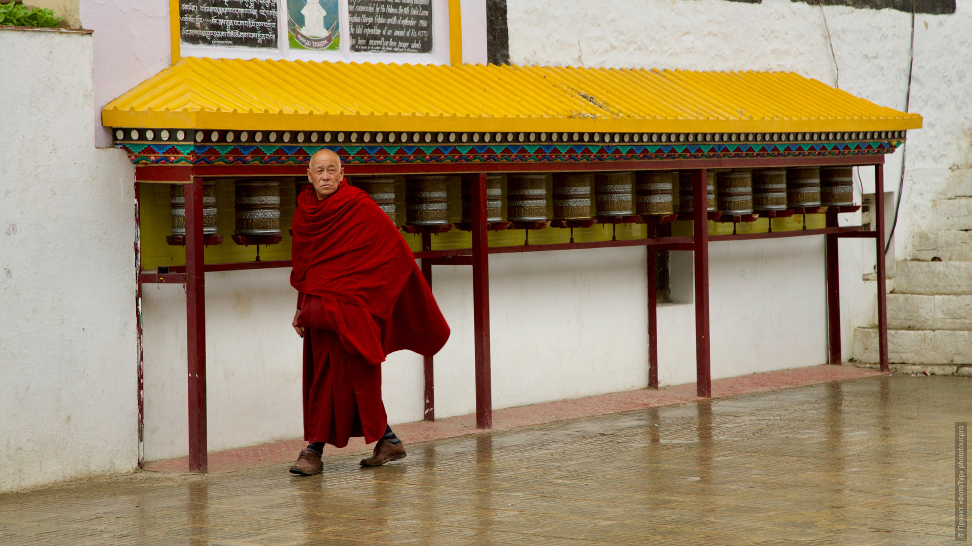 Денис Коновалов: Тибетский лама, Ладакх.