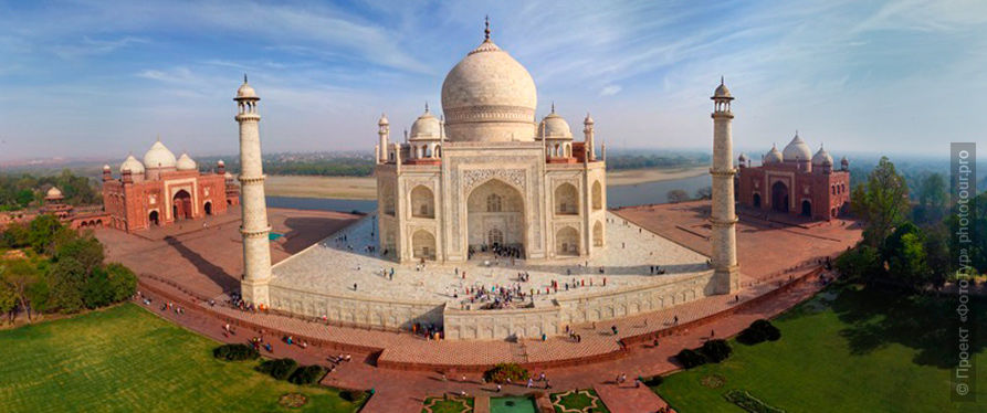 Тадж Махал, Агра, тур по Индии с русскоязычным гидом, бюджетные туры в Индию, 2017 год.