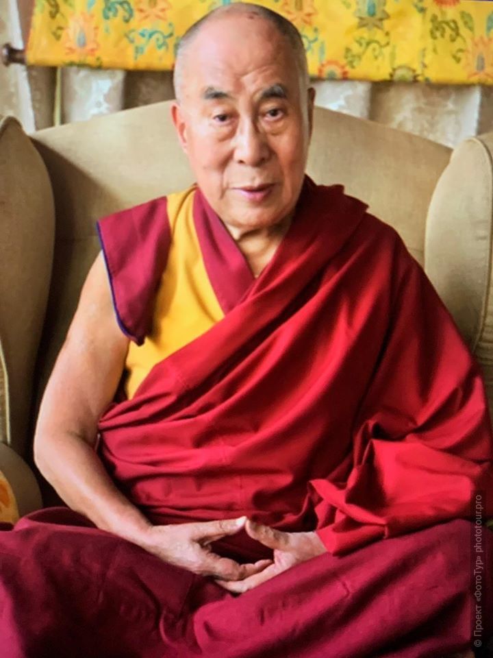 85 лет Его Святейшеству Далай Ламе, 6 июля 2020 года.