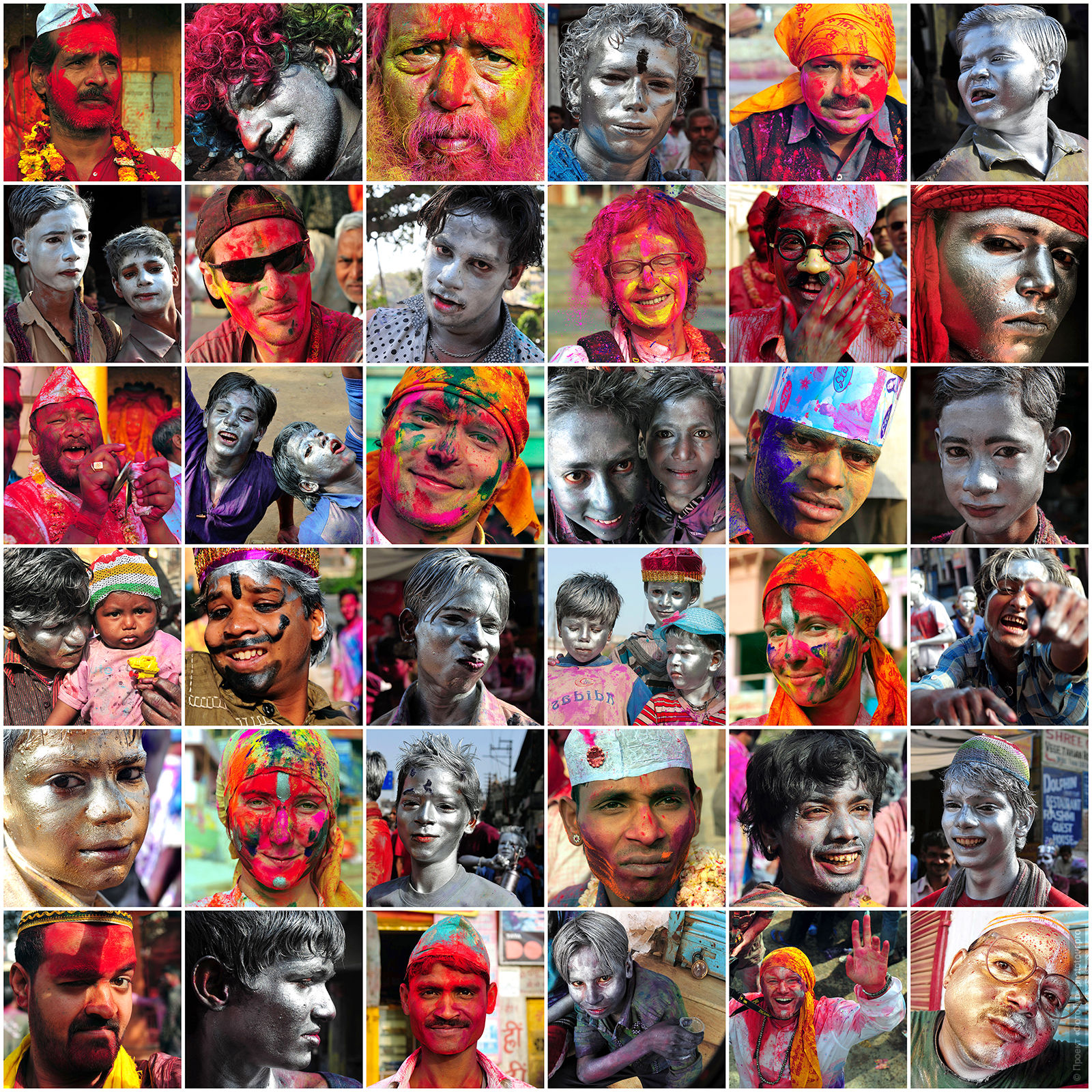Праздник Холи в лицах, Бюджетный тур на праздник Холи в Индии + Золотой Треугольник, 22.03 – 29.03.2024 года.