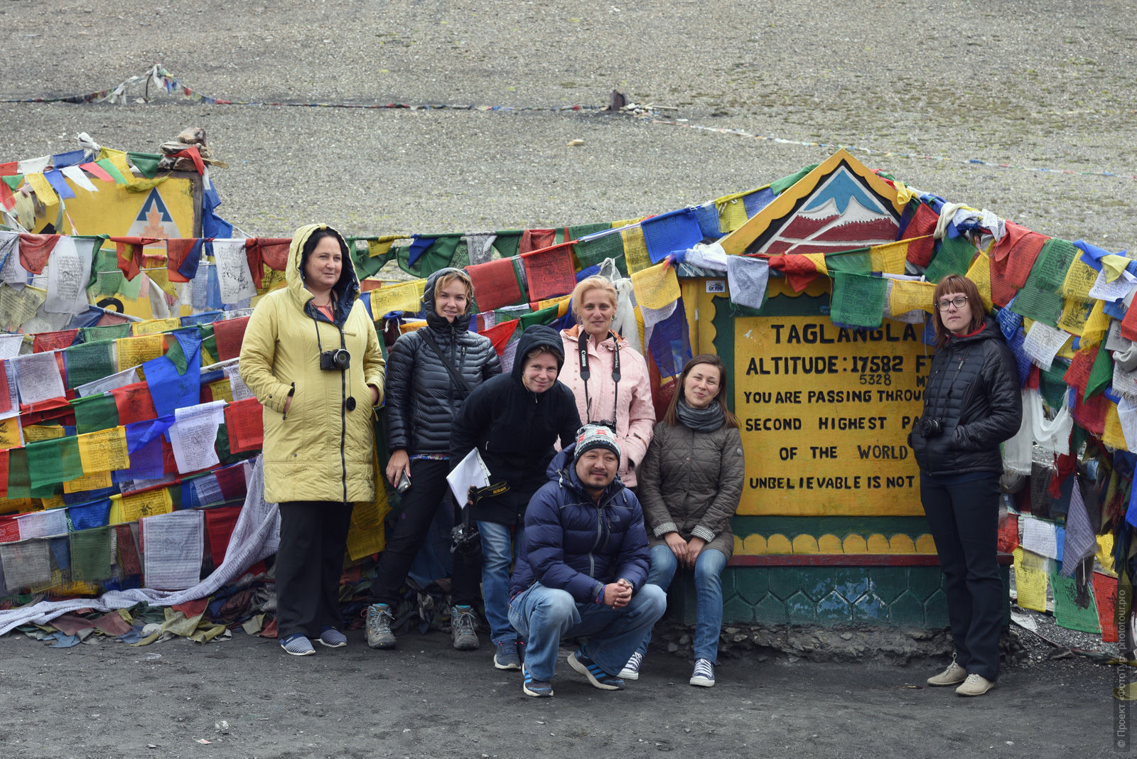На перевале Танглангла, тур Сны о Тибете, июль 2017 года.