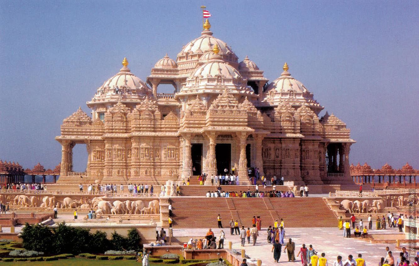 Храм Акшардхам, экскурсия по Дели.