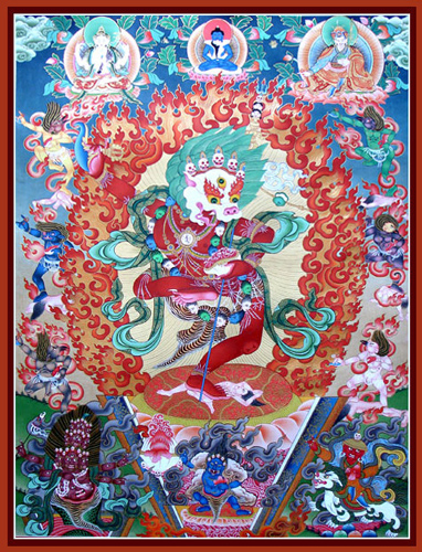 Дакини Сенге Донгма, тибетский буддизм.