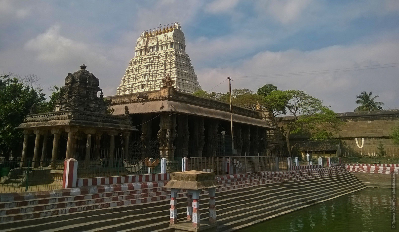 ​Золотой город тысячи храмов Канчипурам.