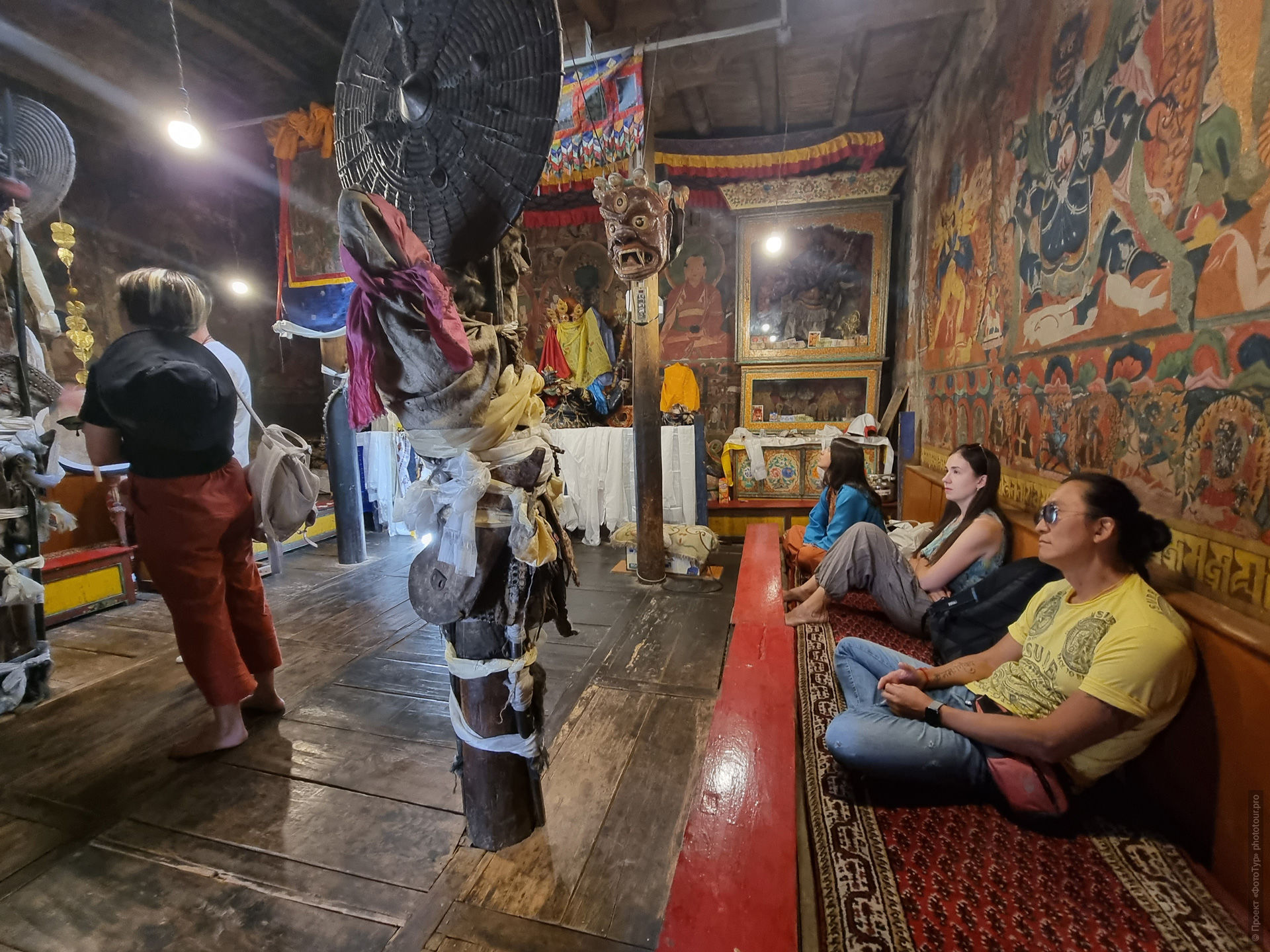 Монастырь Пьянг Гонпа, йога-тур в Ладакх студии Яна Тиана, июль 2023 года.